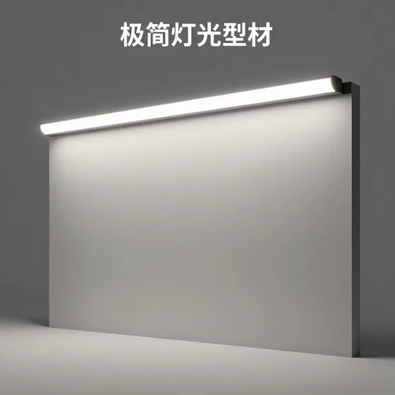 极简灯光型材